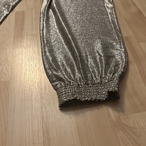 Anthropologie Sparkly Pants - Picture 3 of 7